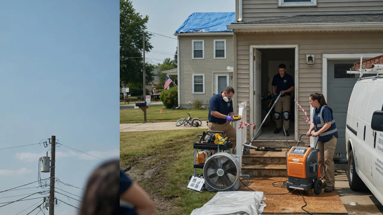 Water Damage Repair in Brooklyn, IN near me
